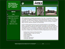 Tablet Screenshot of apexengineering.biz