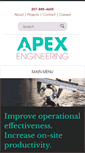 Mobile Screenshot of apexengineering.co
